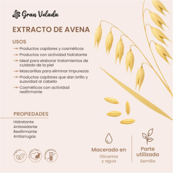 Haferextrakt für selbstgemachte Naturkosmetik kaufen.