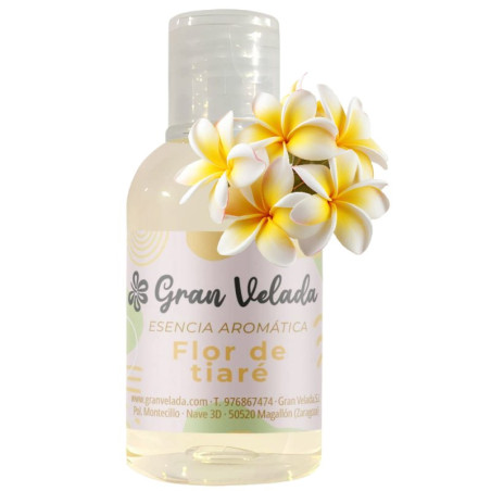Essenz der Tiare oder polynesischer Blume. Online-Verkauf.