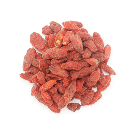 Getrocknete Goji-Beeren für Kosmetika Online-Verkauf von Pflanzen in loser Schüttung.