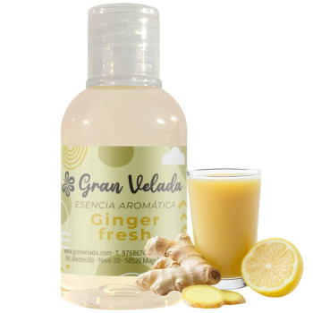 Frische Essenz von Ingwer. Zitrusfrüchte und würzig. Online-Verkauf