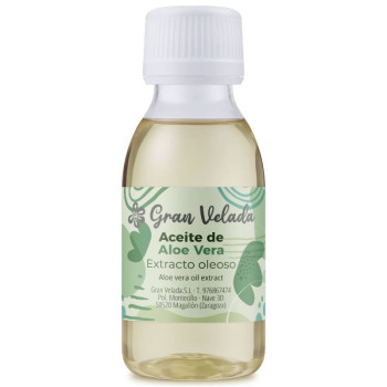 Öliger Extrakt aus Aloe Vera mit feuchtigkeitsspendender und beruhigender Wirkung.