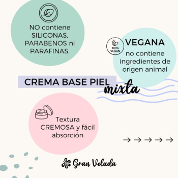 Basiscreme für Mischhaut | Vegane O/W-Emulsion zum Selbstmischen