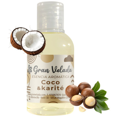Aromatische Essenz Kokos-Sheabutter – Tropischer und umhüllender Duft