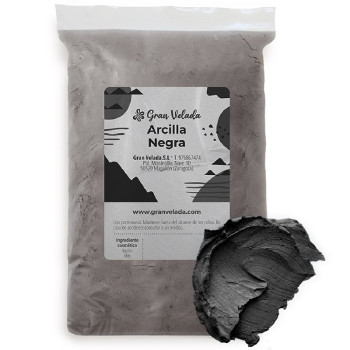 Schwarze Tonerde – Reinigend und absorbierend für Kosmetik. Gran Velada