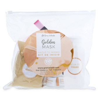 Kit goldene Maske: goldene Gesichtsmaske | Gran Velada