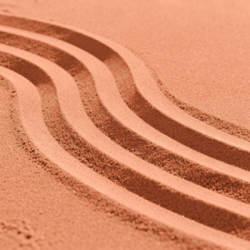 Feiner Terrakotta-Sand zum Basteln. Online-Verkauf.