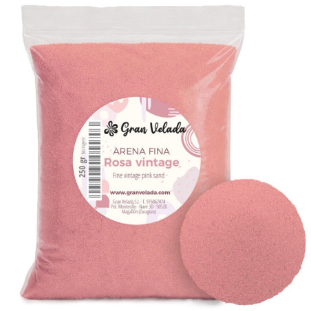 Feiner hellrosa Sand zum Basteln. Online-Verkauf