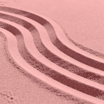 Feiner hellrosa Sand zum Basteln. Online-Verkauf