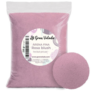 Feiner Sand von Roséwein Farbe. Online-Verkauf.
