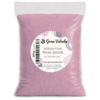 Feiner Sand von Roséwein Farbe. Online-Verkauf.