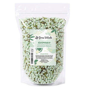 Duftsalz aus Rosmarin zur Dekoration und zum Aromatisieren