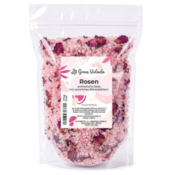 Sales aromáticas de rosas con pétalos naturales | Gran Velada