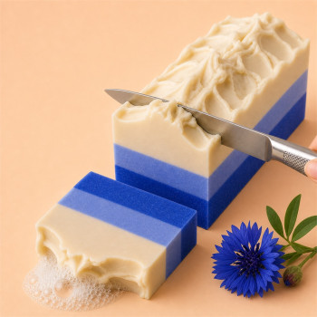 Farbstoff für handgemachte Seife, elektrisches blaues flüssiges Pigment.