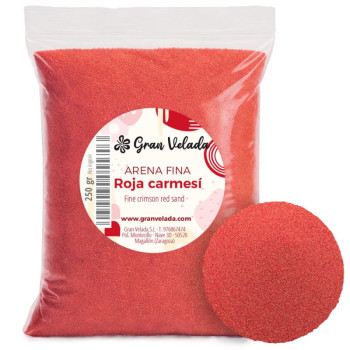 Roter Splitt für Handwerk und Handwerk.