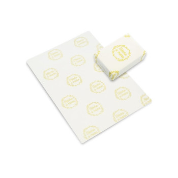 Handgemachtes bedrucktes Wachspapier. Online-Verkauf.