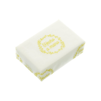 Handgemachtes bedrucktes Wachspapier. Online-Verkauf.