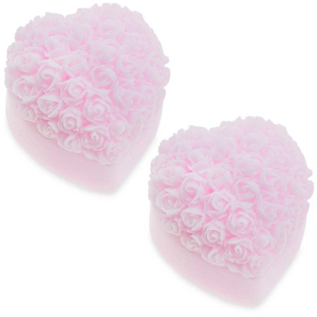 Forme Herzen mit Rosen zum Basteln. Online-Verkauf