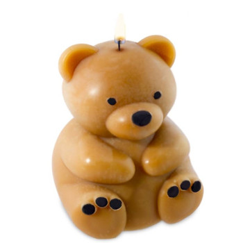 Pandabär Schimmel zur Herstellung von Kerzen.