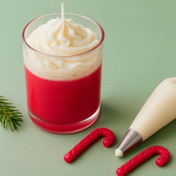 Weihnachtsform für Wachsschmelzen und Toppings. Toller Abend