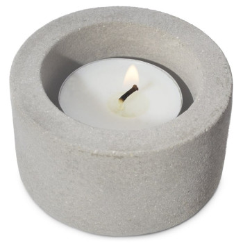Silikonform zur Herstellung von Mini-Zementtöpfen.