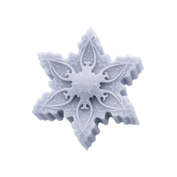 Schneeflocken Form zum Weihnachtlichen Basteln.