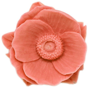 Formen, um aromatische Seifen herzustellen 4 orientalische Mohnblumen. Formen, um aromatische Seifen herzustellen 4 orientalische Mohnblumen.