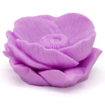 Formen, um aromatische Seifen herzustellen 4 orientalische Mohnblumen. Formen, um aromatische Seifen herzustellen 4 orientalische Mohnblumen.