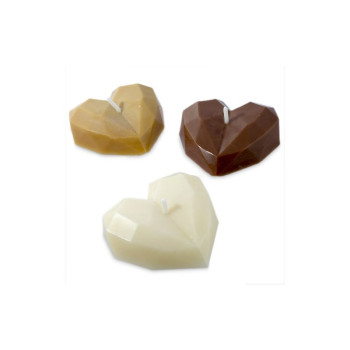 Silikonform 8 Diamantherzen. Online-Verkauf
