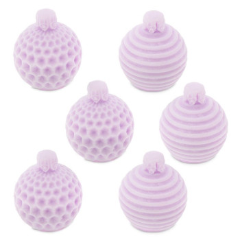 Silikonform 6 Weihnachtskugeln. Online-Verkauf