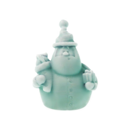 3D Weihnachtsmann Form zum Basteln.