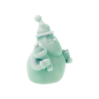 3D Weihnachtsmann Form zum Basteln.