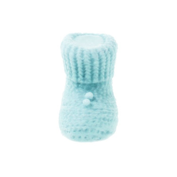 Form von Wollstiefeletten zum Basteln und zur herstellung von Kerzen und Seifen.
