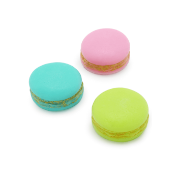 9 Mini-Macarons Form zum Basteln.