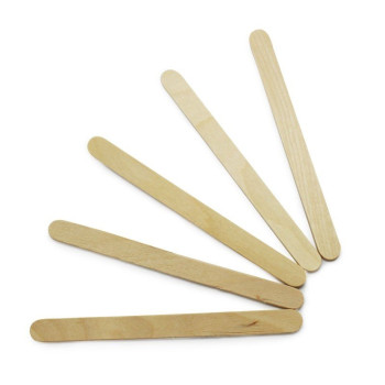 Holzstäbchen vom Typ Polo zum Basteln.