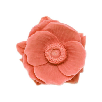 Formen, um aromatische Seifen herzustellen 4 orientalische Mohnblumen.