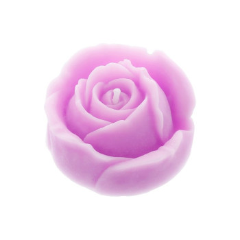 Rosenblütenform zur Herstellung von Kerzen.