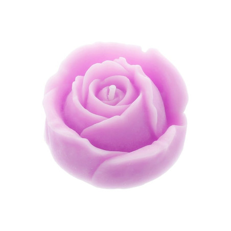 Rosenblütenform zur Herstellung von Kerzen.