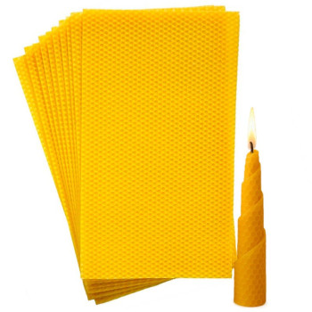 Bienenwachsblätter für Kerzen. Online-Verkauf.