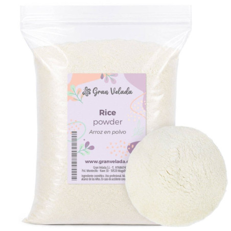 Polvo de arroz para cosmética casera | Gran Velada