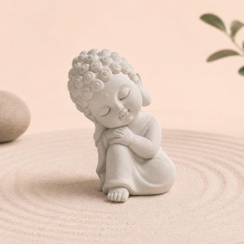 Molde de silicona para velas buda meditando | Gran Velada