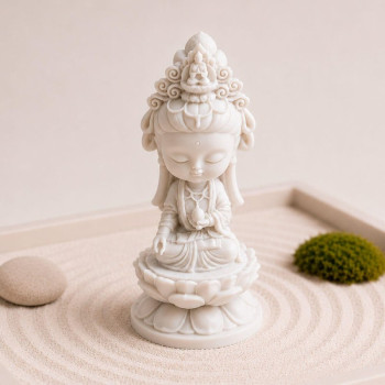 Molde de silicona para velas buda Guanyin | Gran Velada