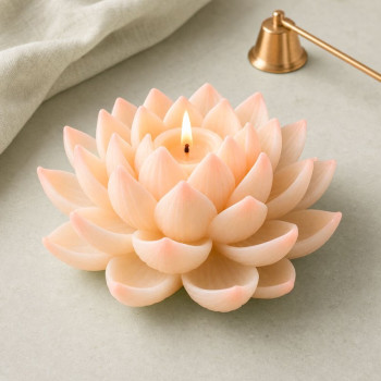 Molde de silicona para velas nenúfar | Gran Velada