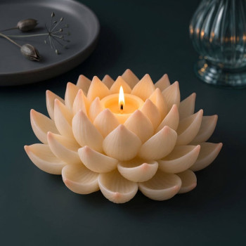 Molde de silicona para velas nenúfar | Gran Velada