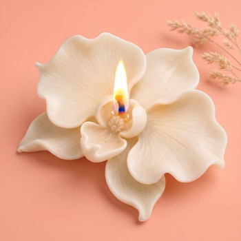 Molde de silicona para velas orquídea | Gran Velada