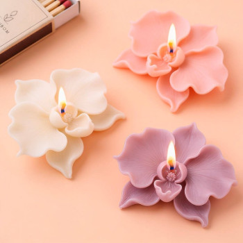 Molde de silicona para velas orquídea | Gran Velada