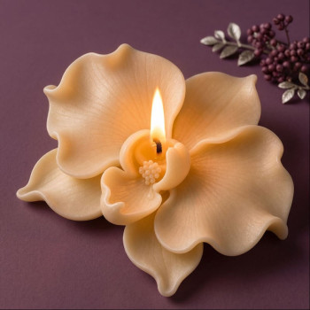 Molde de silicona para velas orquídea | Gran Velada