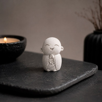 Molde de silicona para velas buda risueño | Gran Velada
