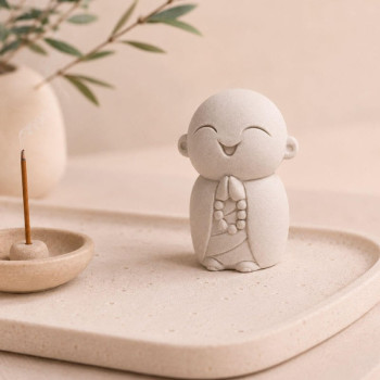 Molde de silicona para velas buda risueño | Gran Velada