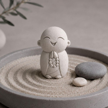 Molde de silicona para velas buda risueño | Gran Velada