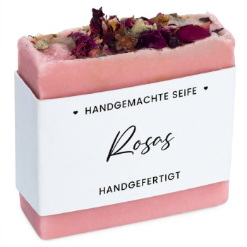 Set zur Herstellung von Rosen-Seife – Materialien und Anleitung